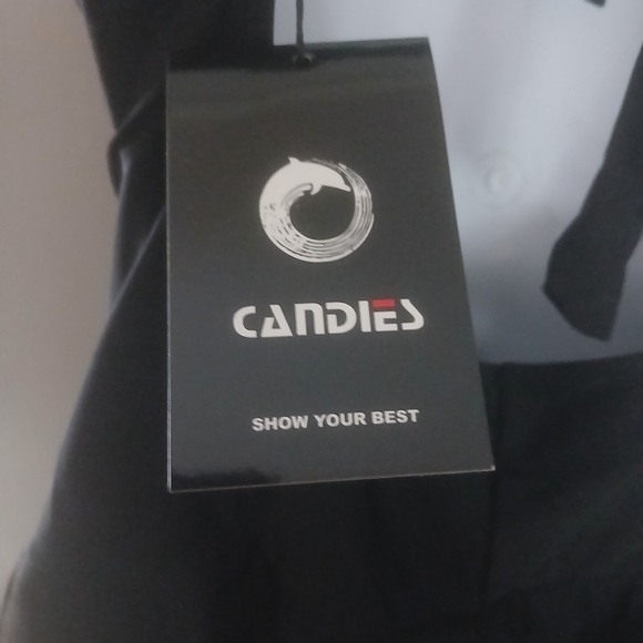 Candie's Red and Black Ombré One Piece Swimsuit - Picture 4 of 8